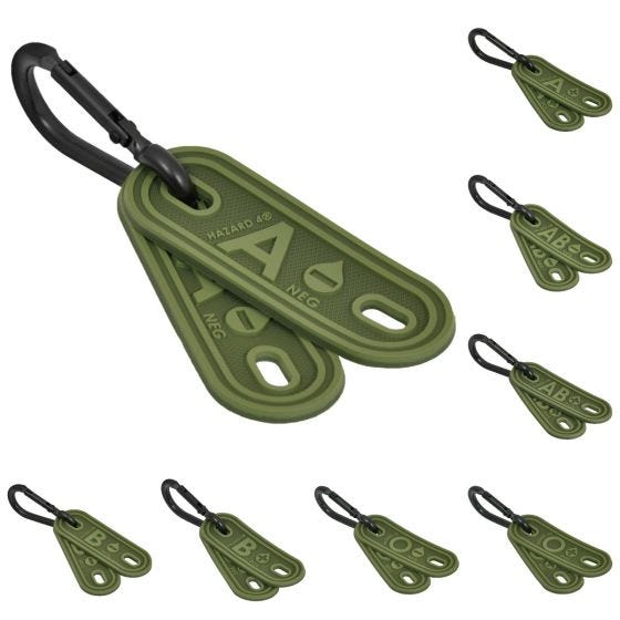 Grupa Krwi Hazard 4 Blood Type Marker Kit OD Green