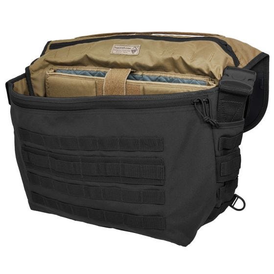 Torba Hazard 4 Defense Courier Laptop Messenger Czarna