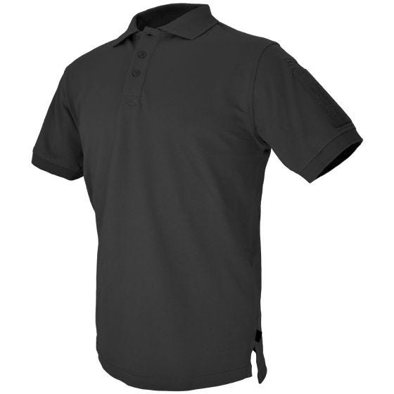 Koszulka Polo Hazard 4 Undervest Plain Front Battle Czarna