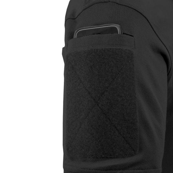 Koszulka Polo Hazard 4 Undervest Plain Front Battle Czarna