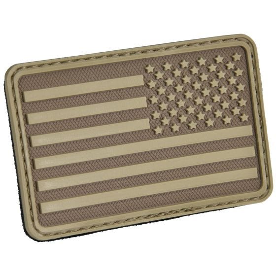 Naszywka Hazard 4 Flaga USA Prawa Coyote