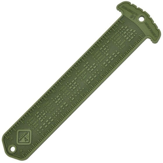 Linijka Hazard 4 Cheastick #1 Ruler / Morse MOLLE Patch OD Green