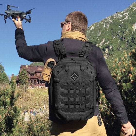 Plecak Fotograficzny Hazard 4 Grill Hard MOLLE Czarny