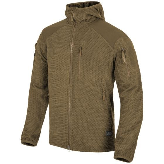 Polar Helikon Alpha Hoodie Jacket Grid Coyote