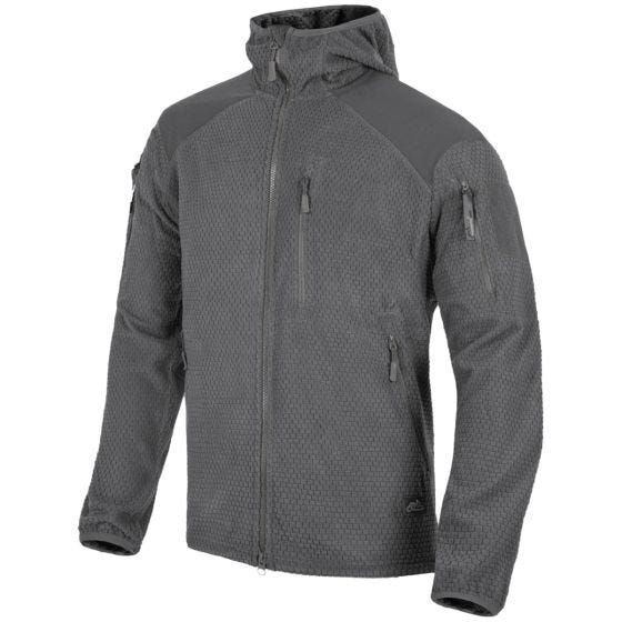 Polar Helikon Alpha Hoodie Jacket Grid Shadow Grey