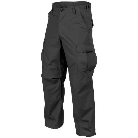 Spodnie Helikon BDU Polycotton Ripstop Czarne