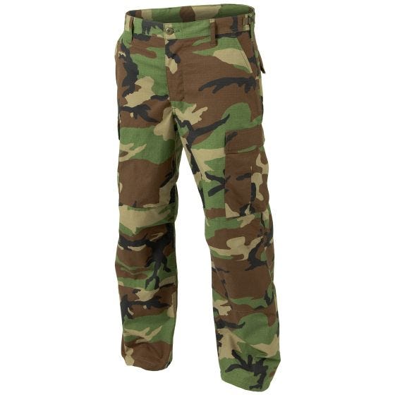 Spodnie Helikon BDU Polycotton Ripstop Woodland