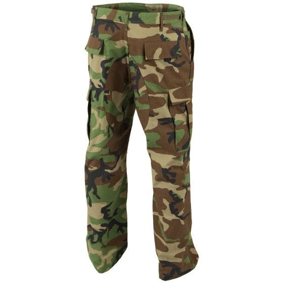 Spodnie Helikon BDU Polycotton Ripstop Woodland