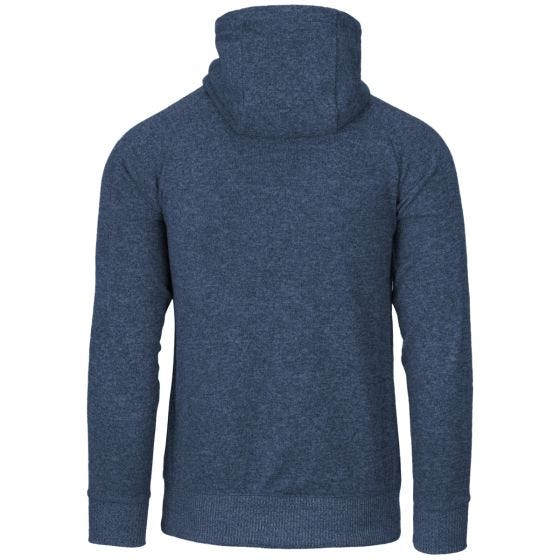 Bluza Helikon Covert Tactical Hoodie Full Zip Niebieski Melanż
