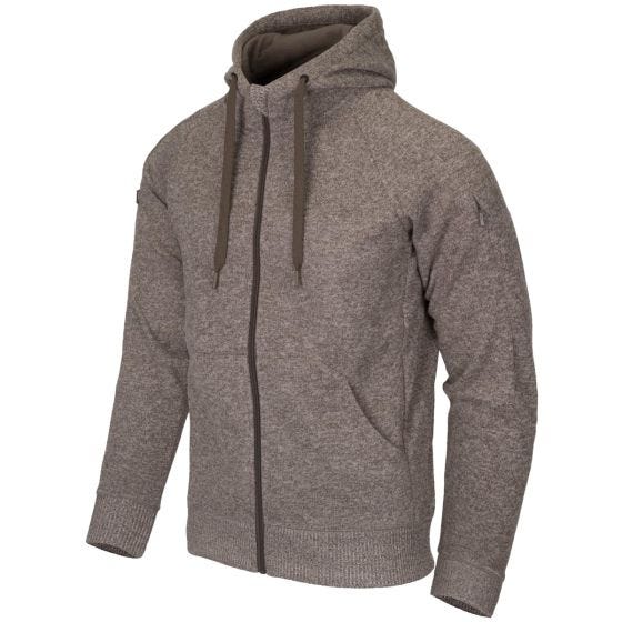 Bluza Helikon Covert Tactical Hoodie Full Zip Light Tan Melanż