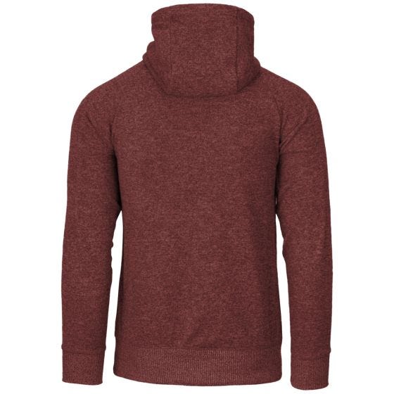 Bluza Helikon Covert Tactical Hoodie Full Zip Czerwony Melanż
