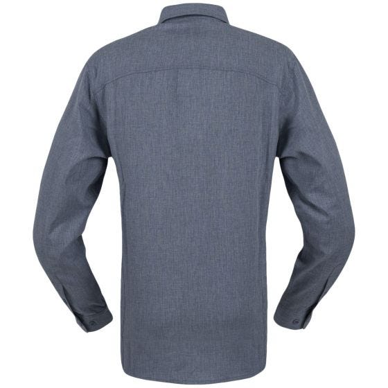Koszula Helikon Defender Mk2 Gentleman Długi Rękaw Melange Czarno-Szara