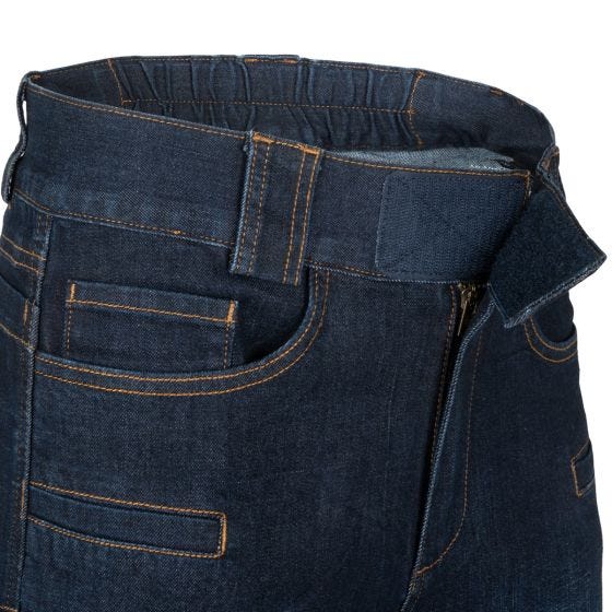 Spodnie Helikon Greyman Tactical Jeans Slim Denim Mid Dark Blue