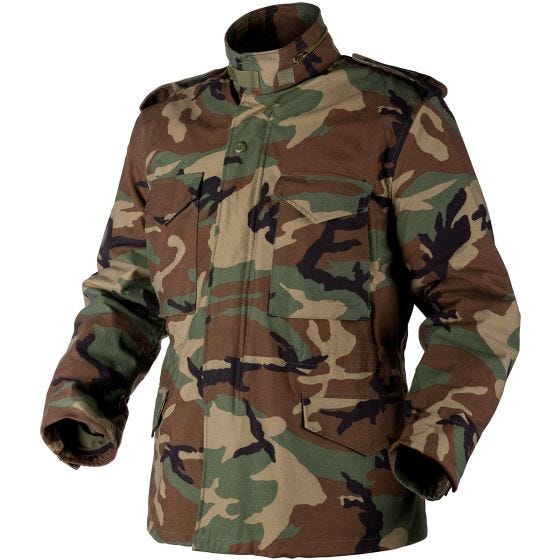 Kurtka Helikon M65 Classic Woodland