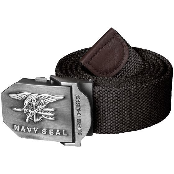 Pasek Bawełniany Helikon Navy Seal Czarny