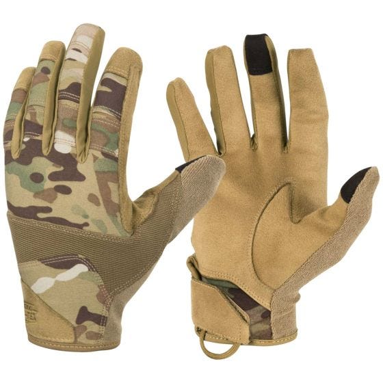Rękawice Taktyczne Helikon Range Gloves MuliCam/Coyote