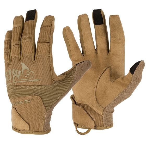 Rękawice Taktyczne Helikon Range Hard Gloves Coyote/Adaptive Green
