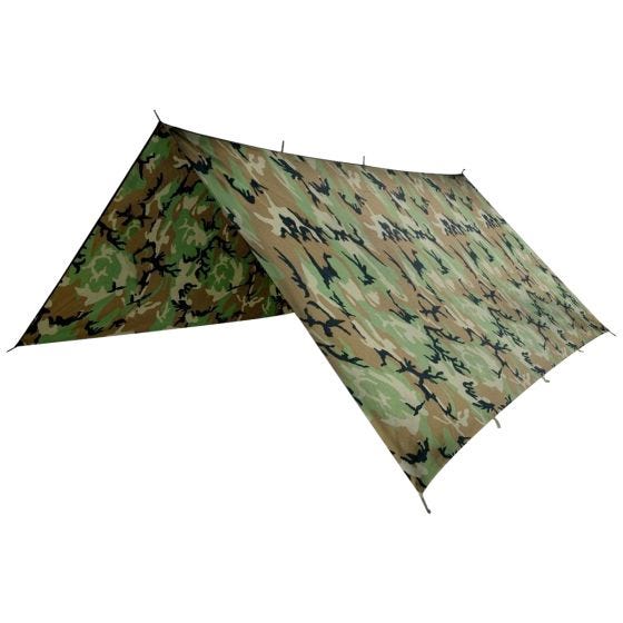 Płachta Biwakowa Helikon Supertarp US Woodland