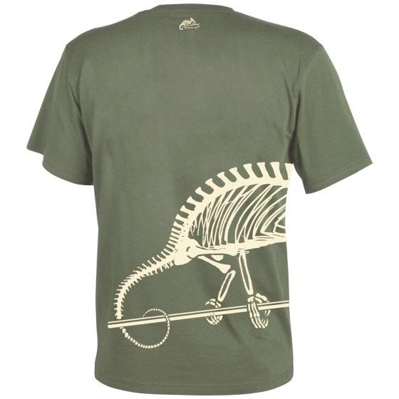 Koszulka T-shirt Helikon Full Body Skeleton Olive Green