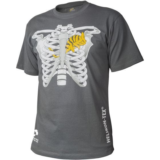 Koszulka T-shirt Helikon Kameleon w Klatce Piersiowej Shadow Grey