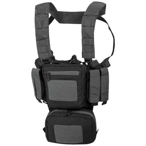 Panel Piersiowy Helikon Training Mini Rig Czarny-Shadow Grey