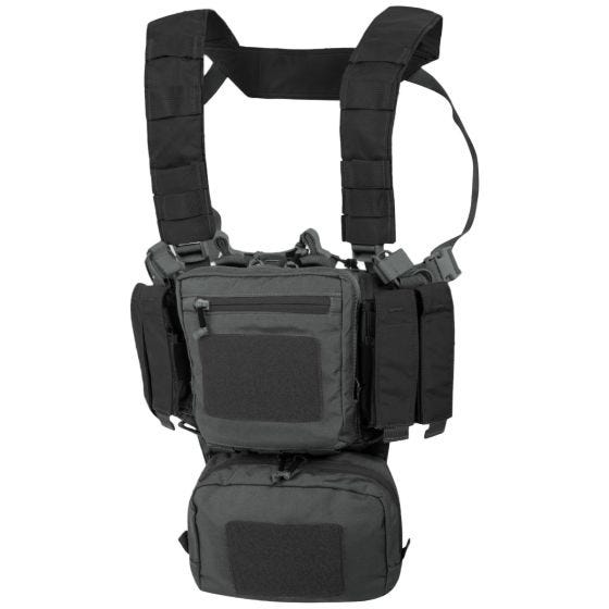 Panel Piersiowy Helikon Training Mini Rig Shadow Grey-Czarny