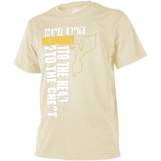 Koszulka T-shirt Helikon Travel Advice: Mozambique Khaki