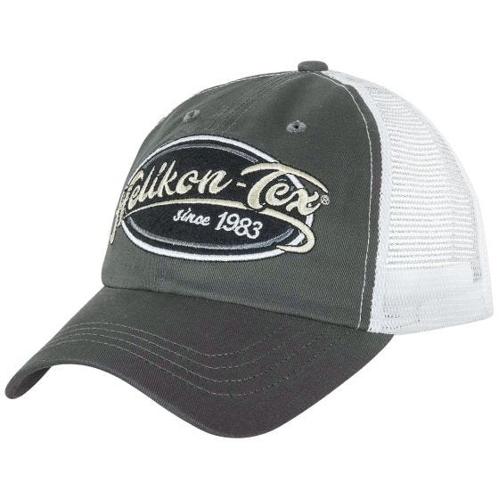 Czapka Bejsbolówka Helikon Trucker Logo Shadow Grey
