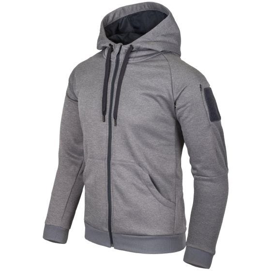 Bluza Helikon Urban Tactical Hoodie Full Zip Szary Melanż