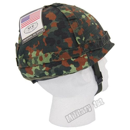 Hełm MFH z Pokrowcem Flecktarn