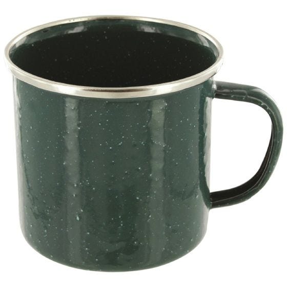 Kubek Emaliowany Highlander Deluxe Zielony