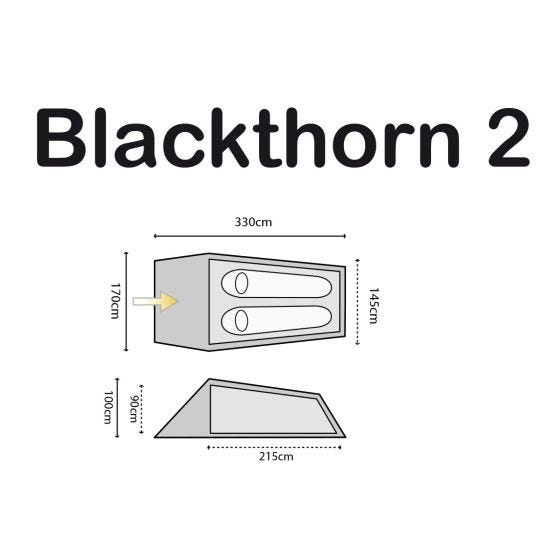 Namiot 2-osobowy Highlander Blackthorn 2 Hunter Green