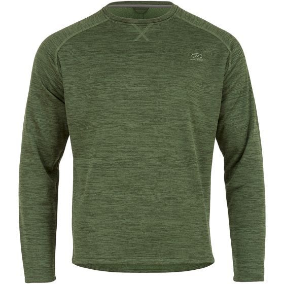 Sweter Highlander Crew Neck Leaf Green