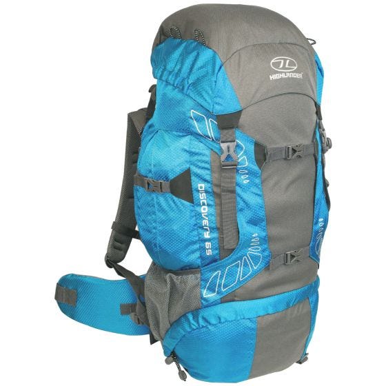Plecak Highlander Discovery 65 Niebieski