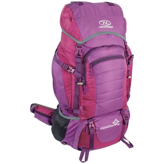 Plecak Highlander Expedition 60W Purpurowy