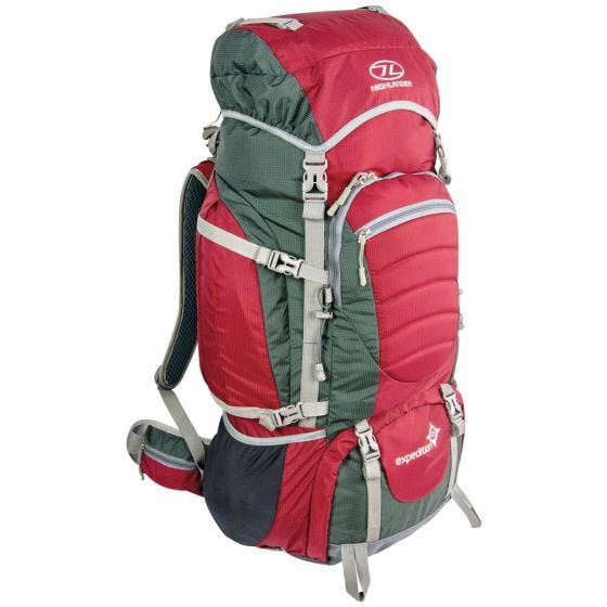 Plecak Highlander Expedition 65 Czerwony