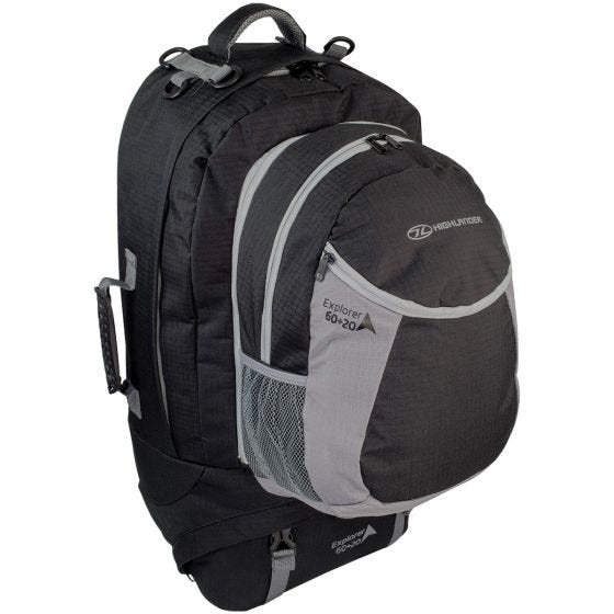 Plecak Highlander X-Plorer 60+20L Czarny