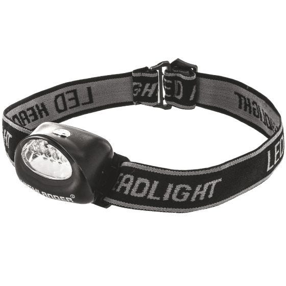 Latarka Czołowa Highlander Fornax 5 LED Czarna