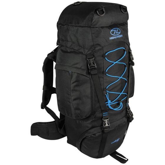 Plecak Highlander Rambler 66 Czarno-Niebieski