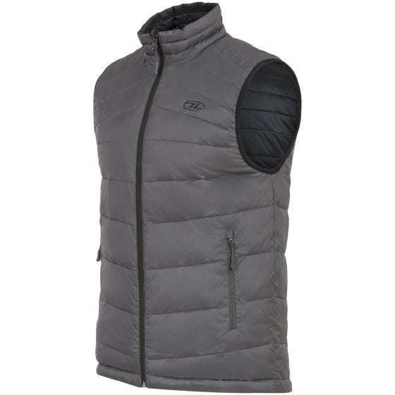 Kamizelka Dwustronna Highlander Czarna / Grey Slate