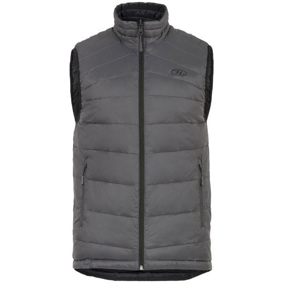 Kamizelka Dwustronna Highlander Czarna / Grey Slate