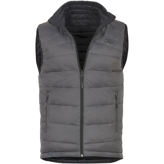 Kamizelka Dwustronna Highlander Czarna / Grey Slate