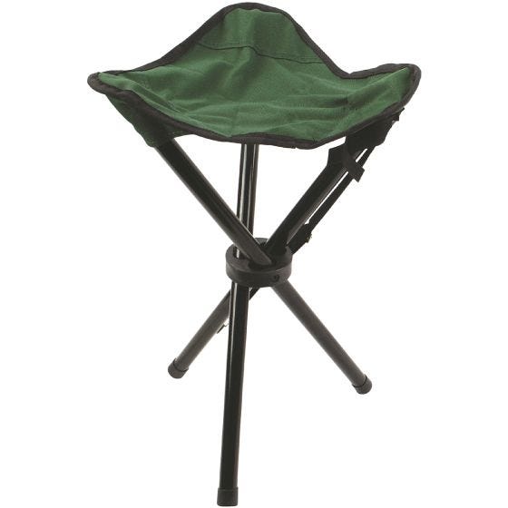 Taboret Składany Highlander Tripod Zielony