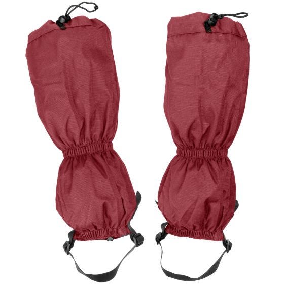 Stuptuty Highlander Walking Gaiters Czerwone