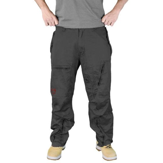 Spodnie Surplus Infantry Cargo Czarne
