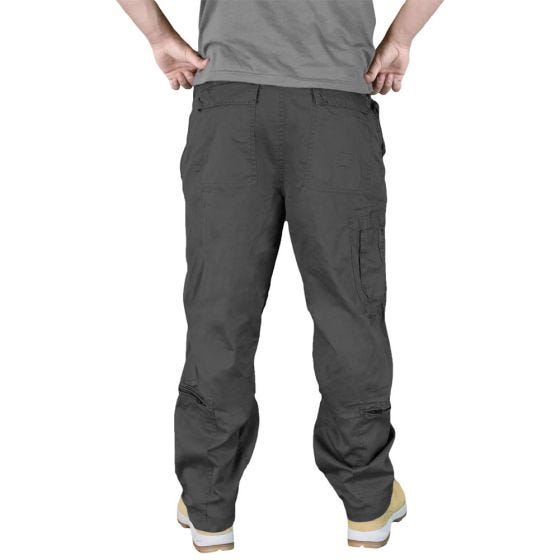 Spodnie Surplus Infantry Cargo Czarne
