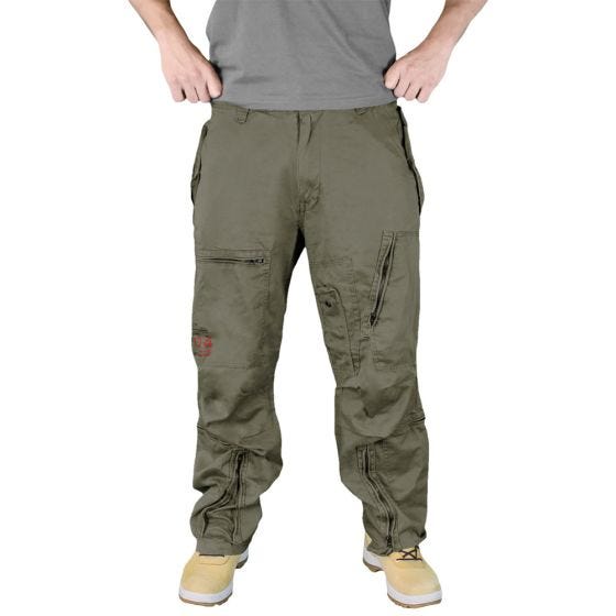 Spodnie Surplus Infantry Cargo Oliwkowe