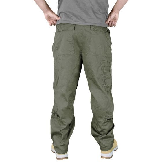 Spodnie Surplus Infantry Cargo Oliwkowe