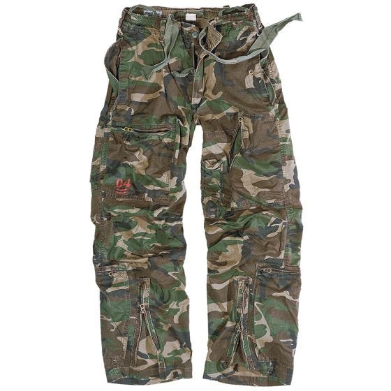 Spodnie Surplus Infantry Cargo Woodland