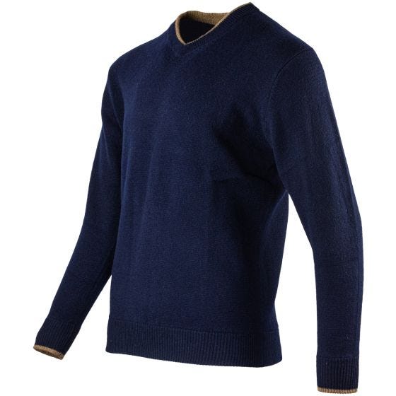 Sweter Jack Pyke Ashcombe V-Neck Navy